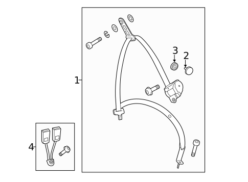 Rear Seat Belts for 2013 Mercedes-Benz E 350 #3