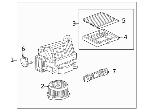 Blower Motor & Fan for 2001 Lexus IS300 #0