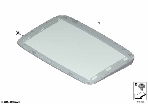 Lift-Up-and-Slide-Back Sunroof for 2019 BMW 740eX #5