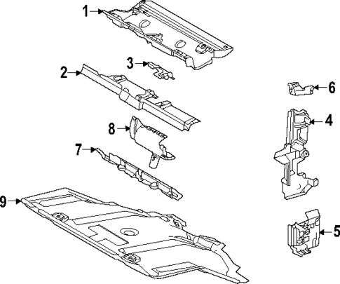 Splash Shields for 2025 Toyota 4Runner #0