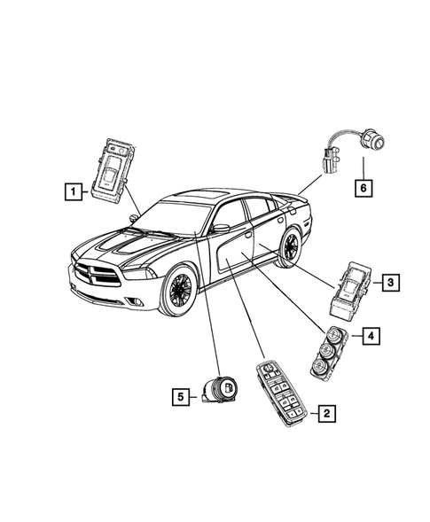Switches for 2011 Dodge Charger #3