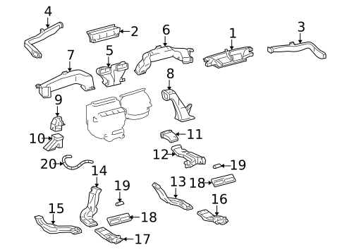 Ducts for 2019 Lexus GS F #4
