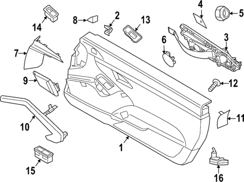 Door for 2022 Porsche 718 Spyder #0