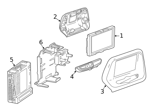 Navigation System for 2022 Chevrolet Camaro #0