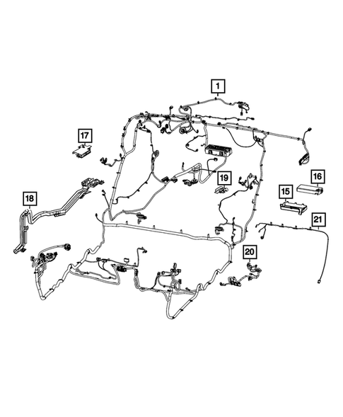 Power Distribution, Fuse Block, Junction Block, Relays and Fuses for 2023 Dodge Challenger #0