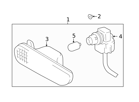 Bulbs - Chassis for 1999 Lexus RX300 #2