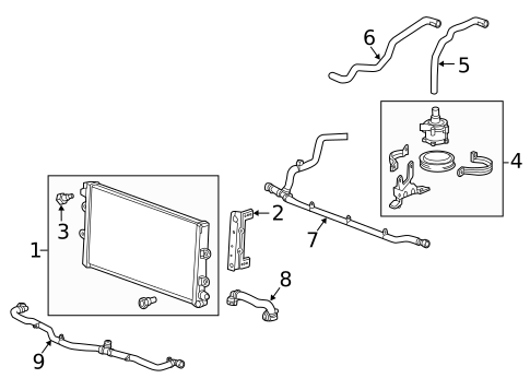 Intercooler for 2016 Cadillac ATS #1