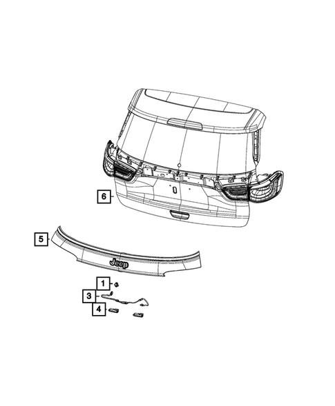 Park Assist for 2021 Jeep Compass #1