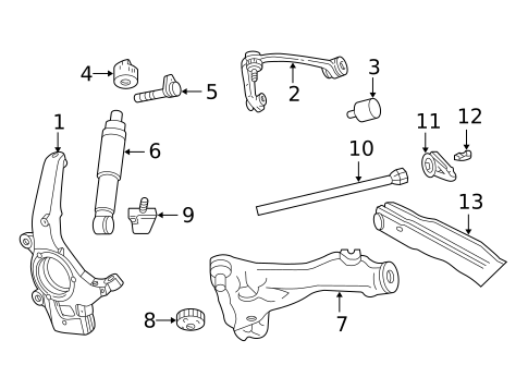 Suspension Components for 2001 Ford Expedition #1