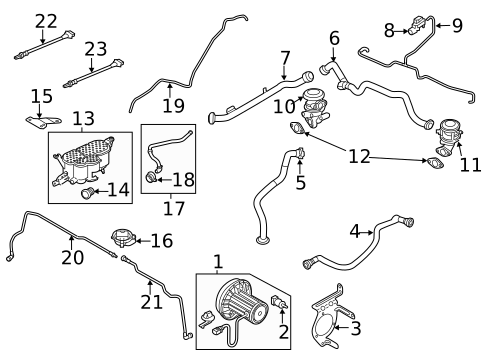 Emission Components for 2017 Audi A7 Quattro #0