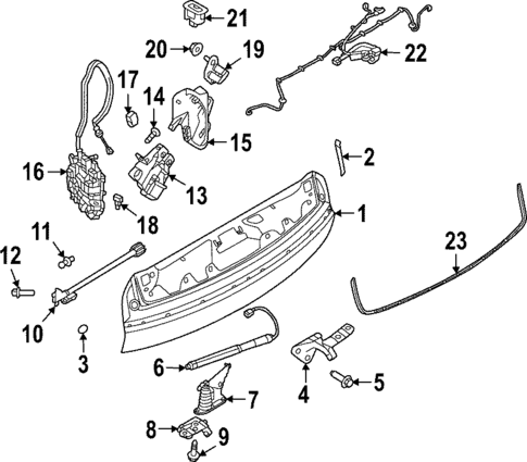 Gate & Hardware for 2022 Land Rover Range Rover #0