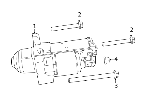 Starter for 2018 Jeep Wrangler #0