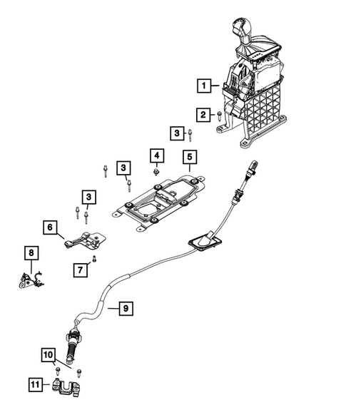 Gearshift Controls and Related Parts for 2026 Jeep Compass #0