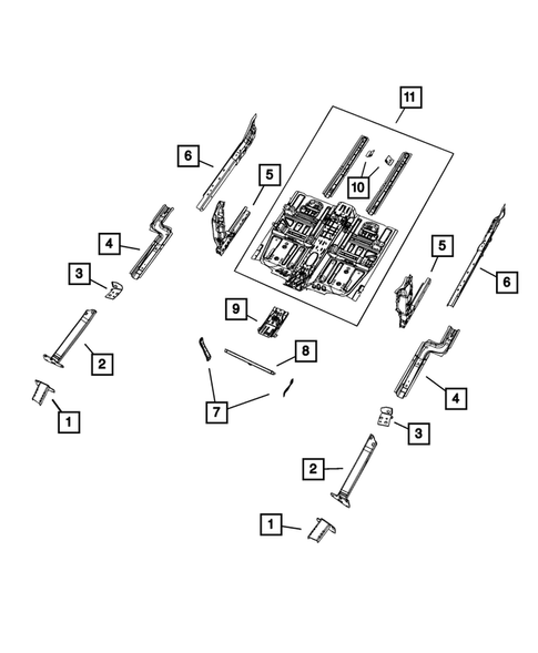 Floor Pans for 2022 Jeep Cherokee #1