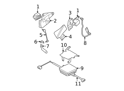 Electrical Components for 2005 Volkswagen Beetle #0