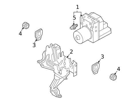 Anti-Lock Brakes for 2004 Audi A4 Quattro #1