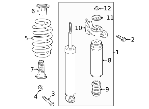 Shocks & Components for 2018 Buick Enclave #0