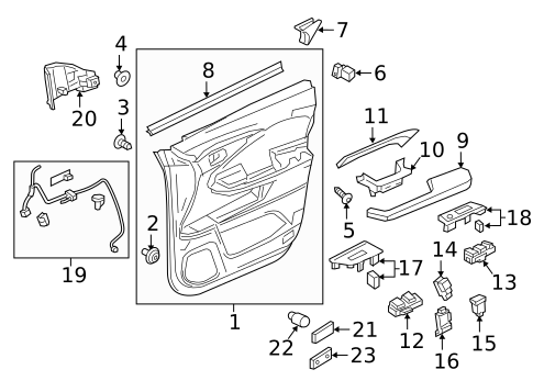 Power Seats for 2019 Honda Pilot #0