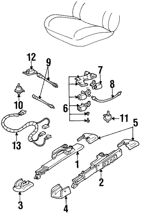 Power Seats for 1998 Buick Riviera #0