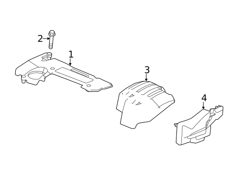 Engine Appearance Cover for 2013 Honda Accord #0
