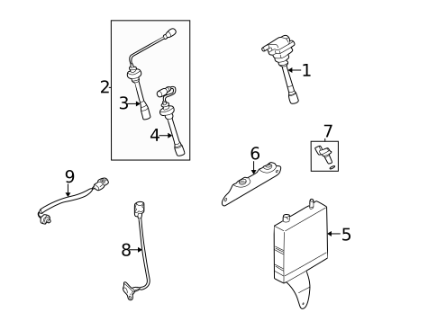 Powertrain Control for 2003 Mitsubishi Eclipse #0