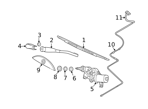 Wipers for 2007 Chevrolet Aveo5 #1