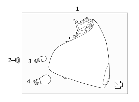 Tail Lamps for 2017 Mercedes-Benz Metris #1