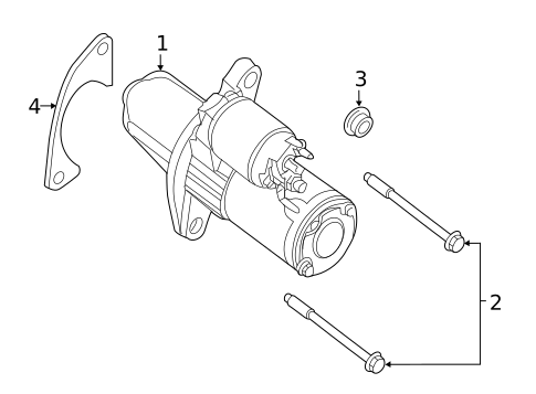Starter for 2021 Nissan Maxima #0