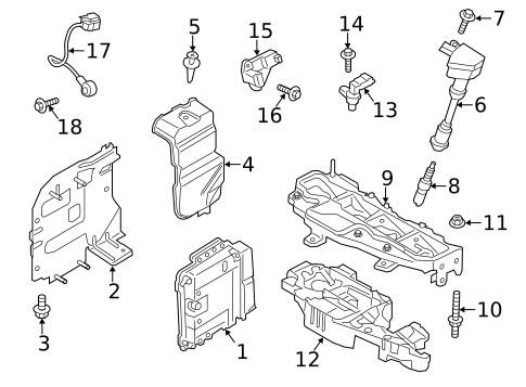 Lock & Hardware for 2015 Ford Fiesta #3