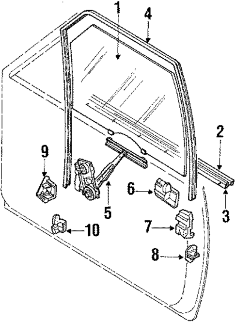 Door for 1991 Isuzu Pickup #0
