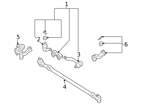 Steering Gear & Linkage for 2002 Nissan Xterra #1