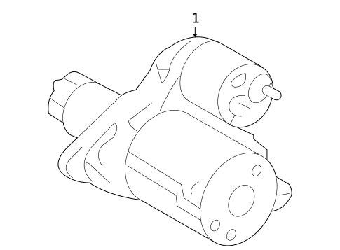 Starter for 2010 Scion xB #1