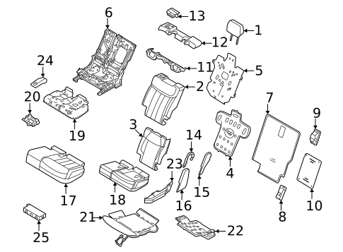Second Row Seats for 2022 Land Rover Range Rover #11
