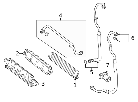 Oil Cooler for 2016 Mercedes-Benz S63 AMG #2