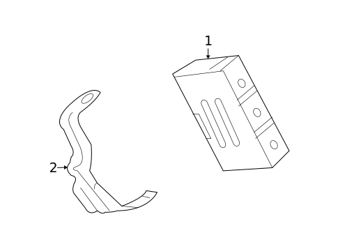 Tire Pressure Monitor Components for 2008 Hyundai Azera #0