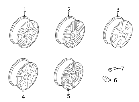 Wheels for 2005 Ford Freestar #0