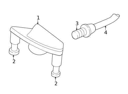 License Lamps for 2021 Chevrolet Malibu #10