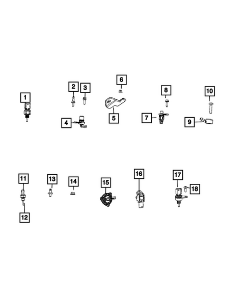 Sensors for 2025 Jeep Grand Cherokee #0