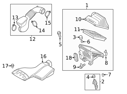 Engine Appearance Cover for 2012 Hyundai Sonata #2