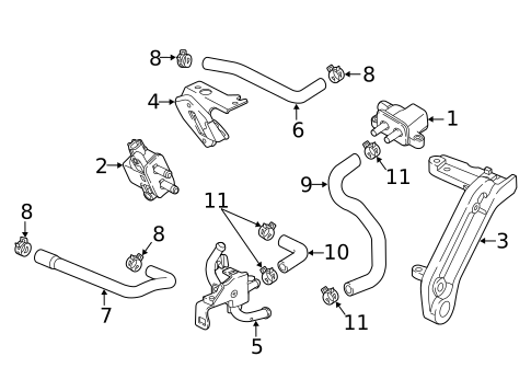 Emission Components for 2020 Honda CR-V #1