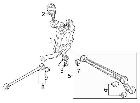 Suspension Components for 2002 Land Rover Discovery #1