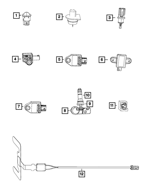 Sensors for 2013 Dodge Journey #0