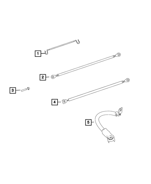 Wiring, Powertrain for 2021 Jeep Grand Cherokee #2