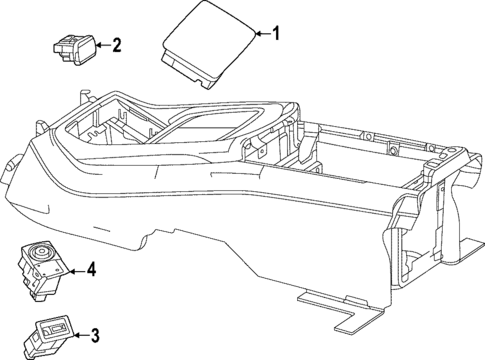 Electrical Components for 2021 Mercedes-Benz AMG GT 53 #3