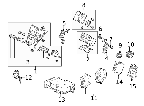 Sound System for 2011 Acura ZDX #1