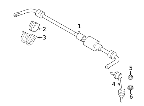 Stabilizer Bar & Components for 2017 BMW X5 #2
