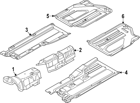 Under Cover & Splash Shields for 2025 Genesis GV80 Coupe #1