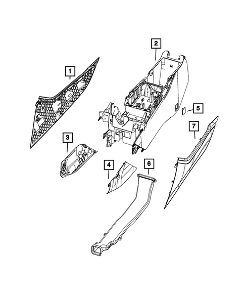 Consoles for 2025 Jeep Wagoneer S #0