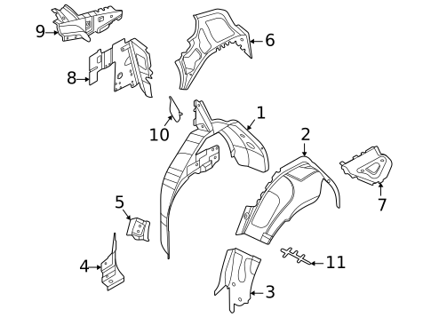 Inner Structure for 2022 Audi e-tron GT #0