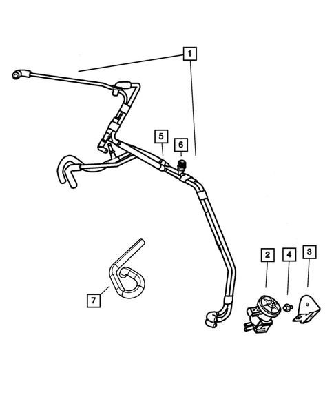 Emission Harness for 2006 Chrysler PT Cruiser #1